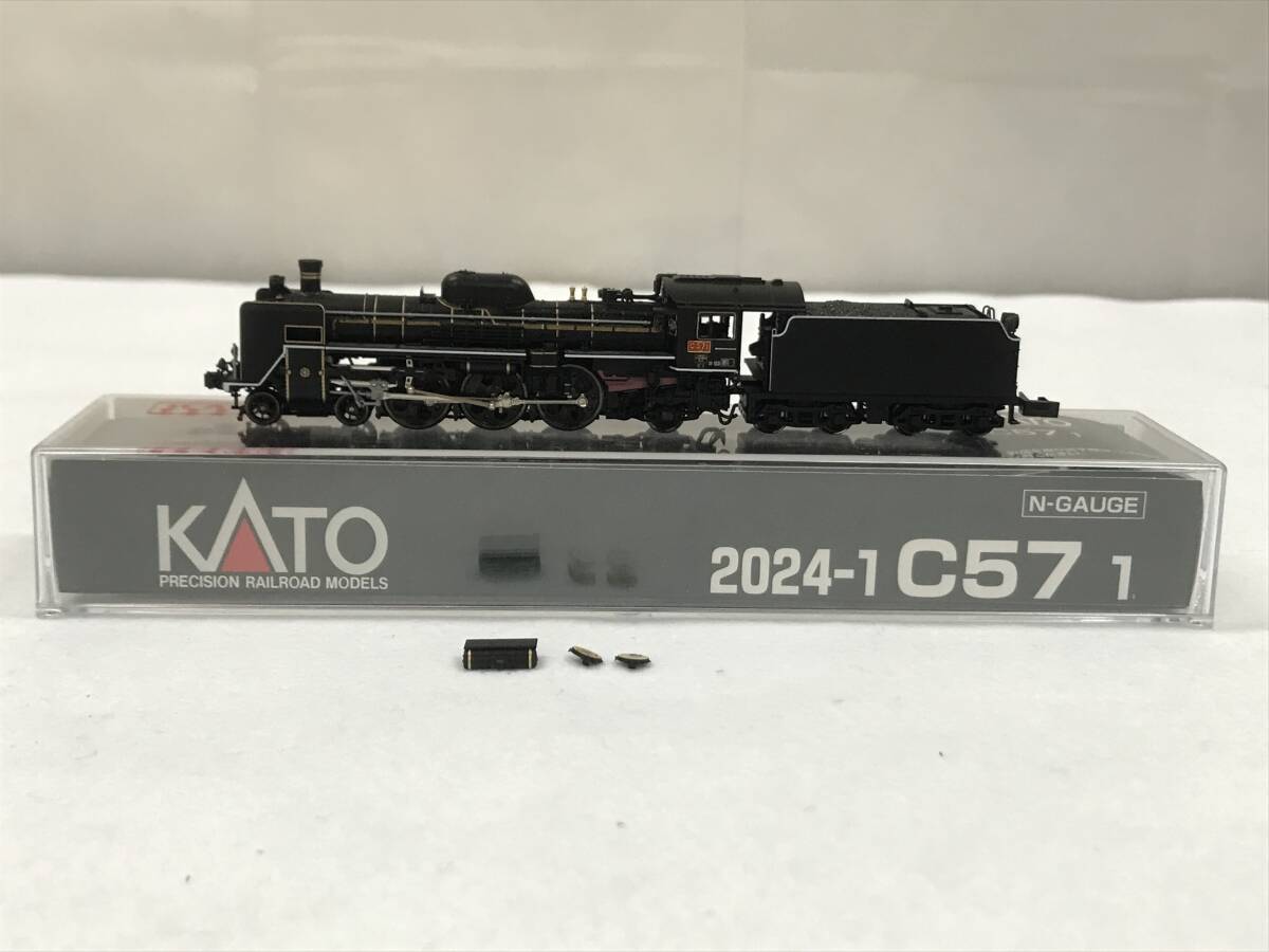 コレクター放出品 関水金属 KATO カトー N-GAUGE Nゲージ 2024-1 C57 1 鉄道模型 蒸気機関車 電車 ホビー 玩具 趣味 コレクター _画像1