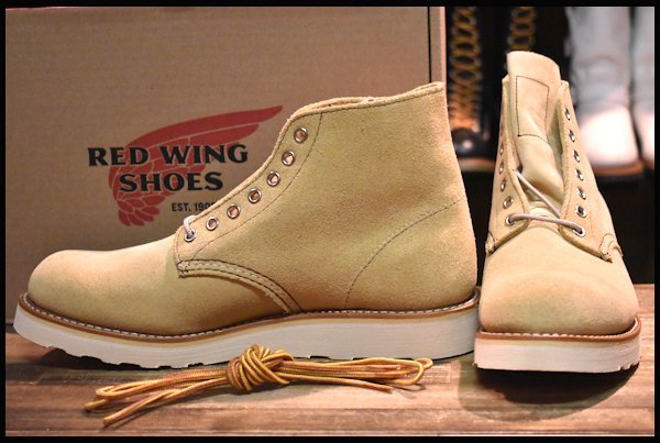 [9D с ящиком не использовался 15 год BIOTOP] Red Wing 8167 PLATFORM TYPE WHITE черновой наружный ботинки nonnative Fujii Takashi line redwing HOPESMORE