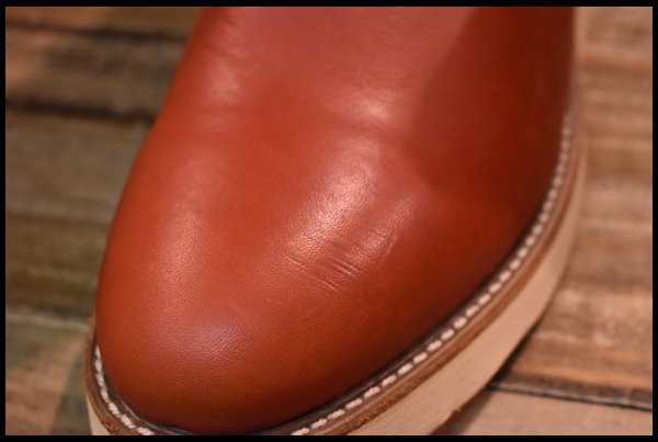 【8D 箱付 DEAD 緑犬タグ 95年】レッドウィング 866 ペコス オロラセット 赤茶 クッションソール ブーツ redwing pecos HOPESMORE_画像8