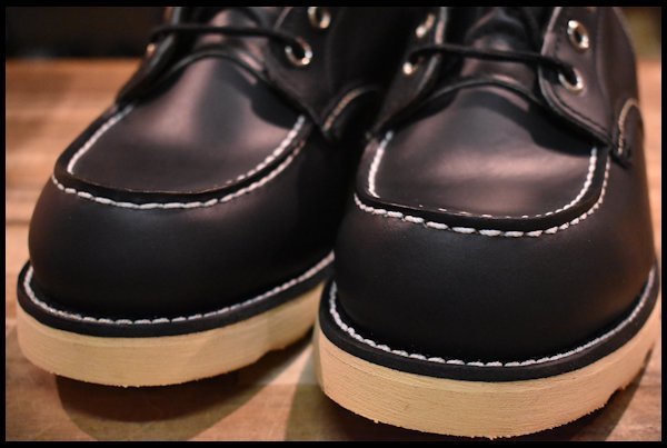 【7E 箱付 DEAD 犬タグ 99年】レッドウィング 8179 アイリッシュセッター 黒 ブラッククローム モックトゥ ブーツ redwing HOPESMORE_画像5