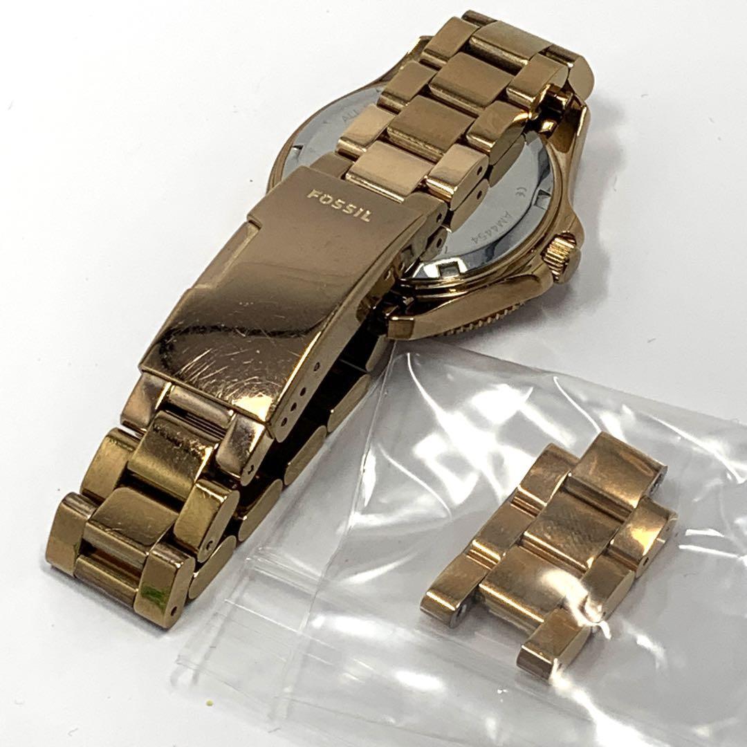 978 FOSSIL フォッシル メンズ 腕時計 デイト 日付 新品電池交換済 クオーツ式 人気 希少 ビンテージ レトロ アンティーク_画像8