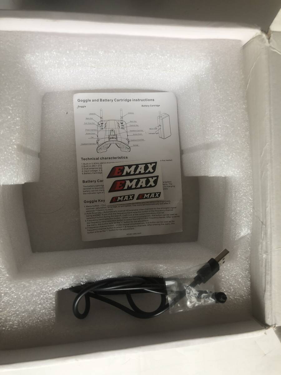 E MAX FPV защитные очки зарядное устройство с коробкой 