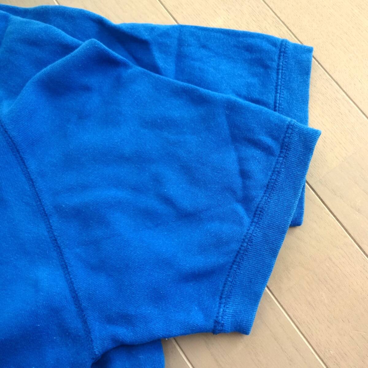  Vintage reissue replica BURDEN SPORTSWEAR short sleeves sweat sweatshirt blue #US AIR FORCE Air Force the US armed forces # American Casual old clothes la gran military USED