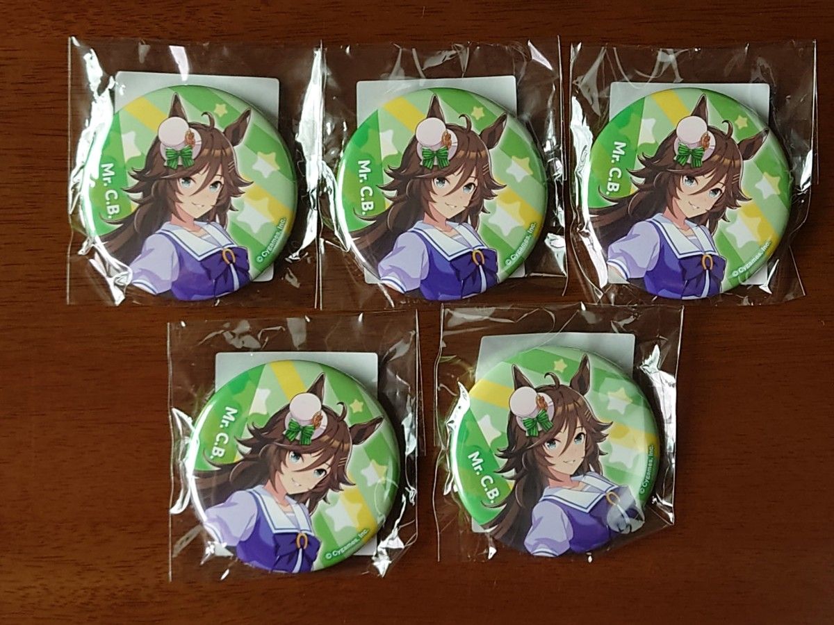 新品未開封】ウマ娘 ミスターシービー 缶バッジ 制服缶バッジ 新品未開封】ウマ娘 ミスターシービー 缶バッジ 制服缶バッジ
