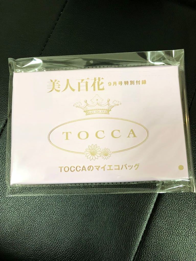 [ new goods unused ]TOCCA Tocca eko-bag ( beautiful goods 100 flower appendix )