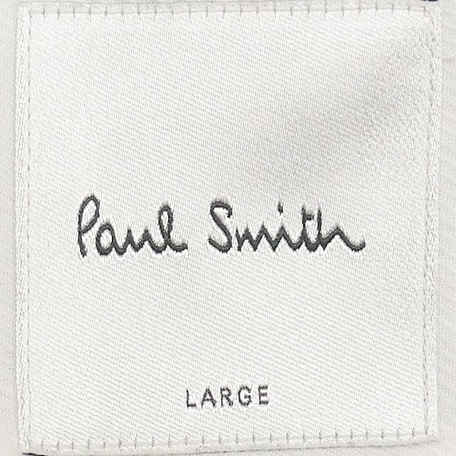 即決★Paul Smith★メンズL 長袖コットンシャツ ポールスミス ホワイト 白 Yシャツ ビジネス トップス_画像6