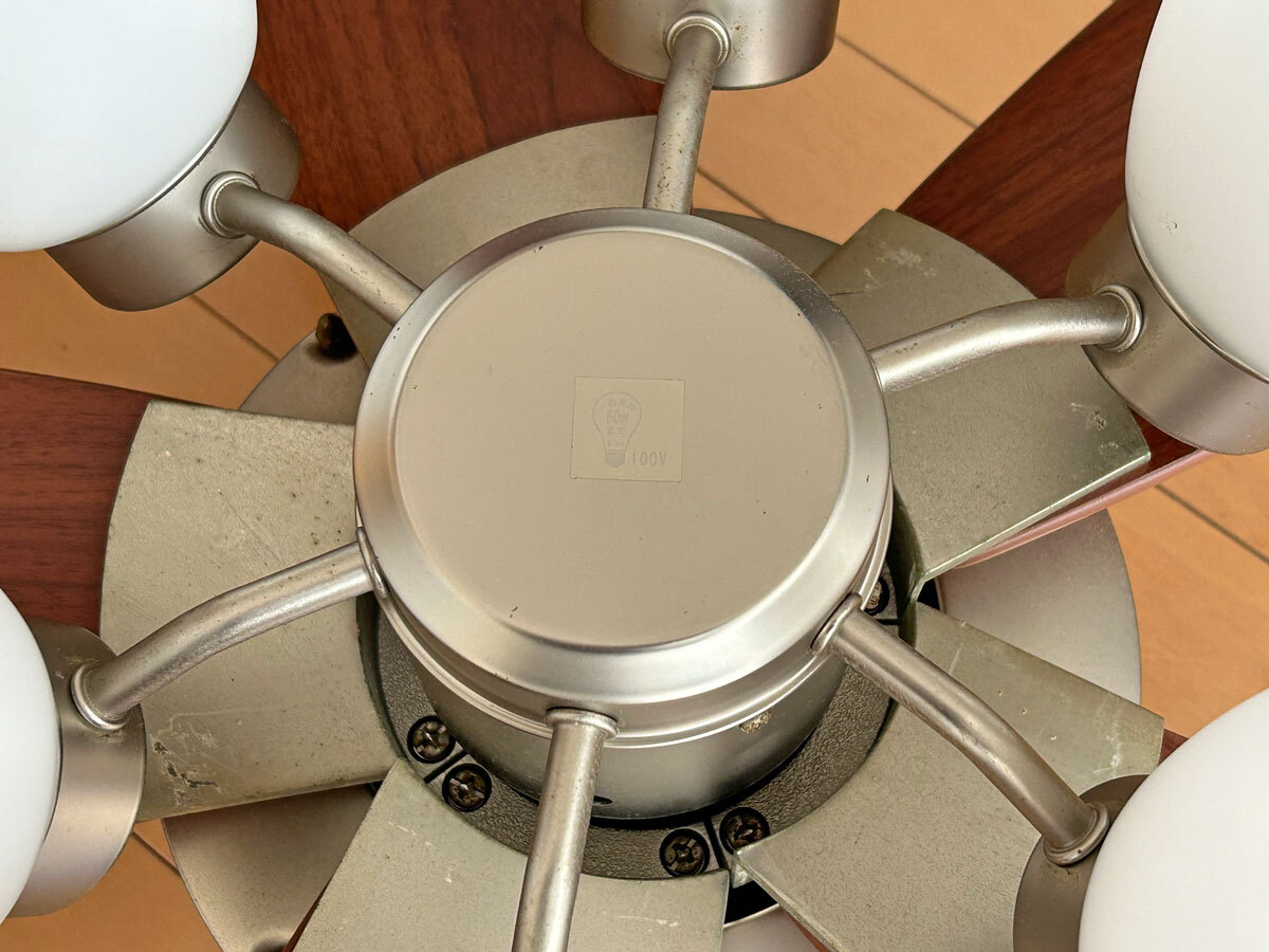 丸善電機 6灯シーリングファン LFAR-29601/使用期間約6年 丸善電機 6灯シーリングファン LFAR-29601/使用期間約6年