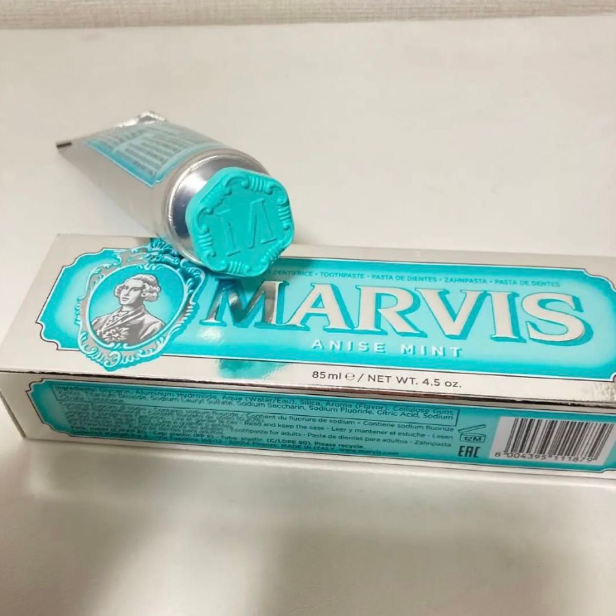 marvis☆マービス 【2本】歯磨き粉 ホワイトミント アニスミント　85ml