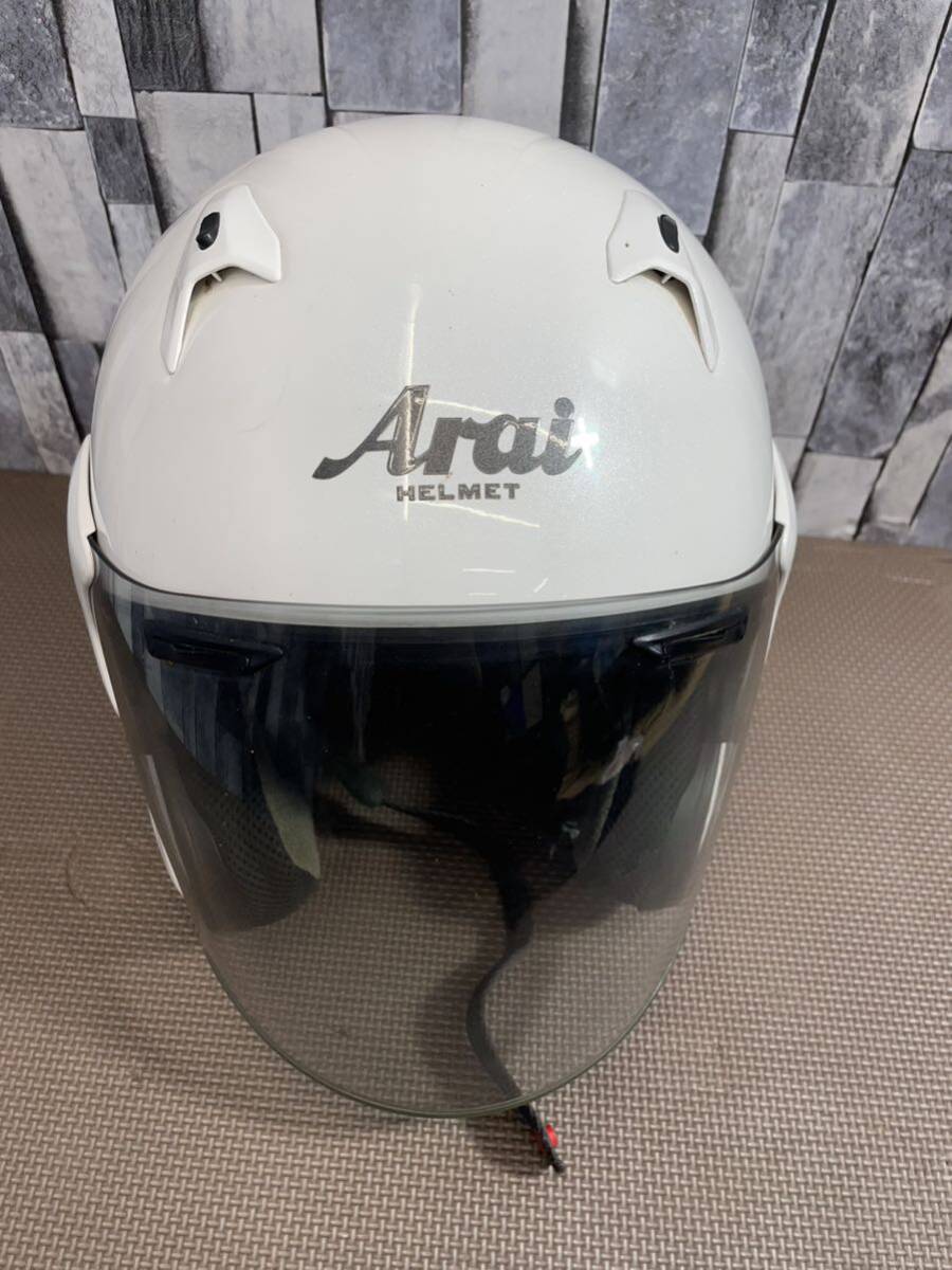 ヘルメット Arai mzf アライ ジェットヘルメット 61.62 cm_画像1