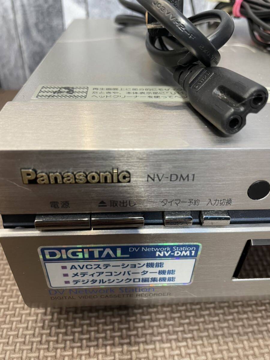 ビデオカセットレコーダー panasonic NV-DM1 ビデオデッキ 中古品 _画像2