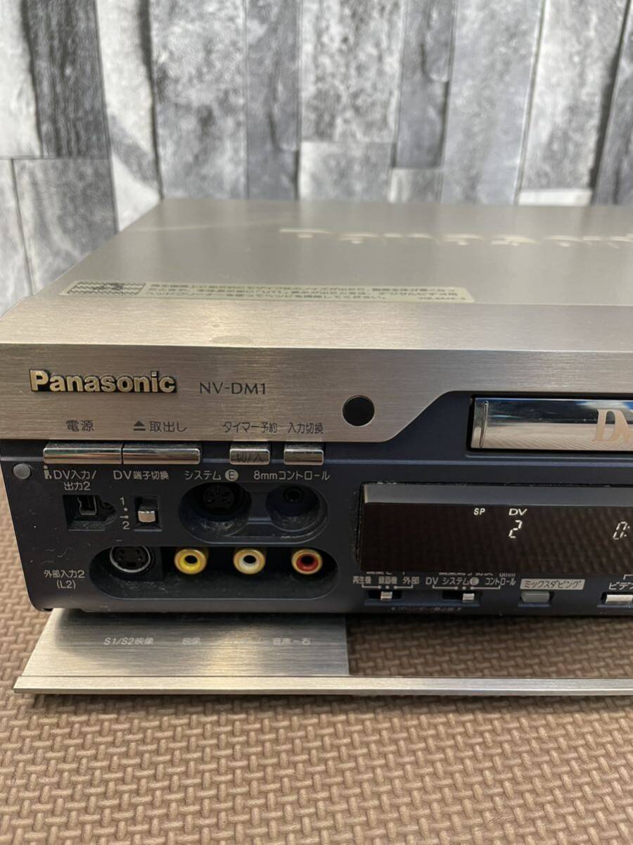 ビデオカセットレコーダー panasonic NV-DM1 ビデオデッキ 中古品 _画像6