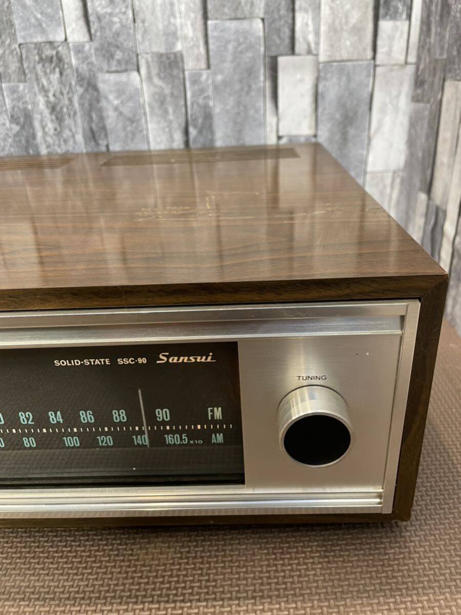 Sansui サンスイ FM/AMチューナー SSC-90 中古品_画像4