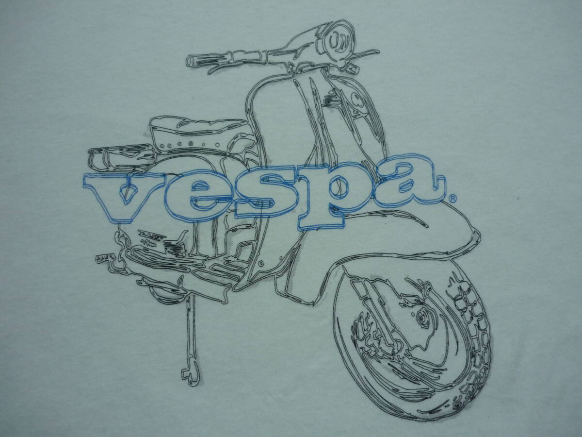 PIAGGIO VESPA　ベスパ　半袖　Tシャツ　オフィシャル　スクーター　ヴィンテージ　サイズL_画像3