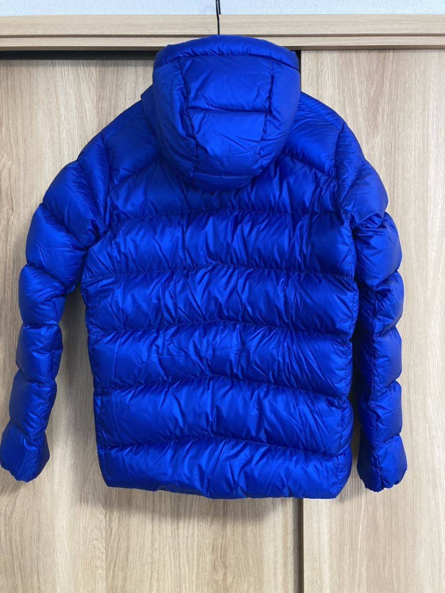 未使用 patagonia FitzRoy Down Hoody PGEB S パタゴニア フィッツロイ ダウン フーディー ジャケット 青 ブルー アウトドア キャンプ campの画像4