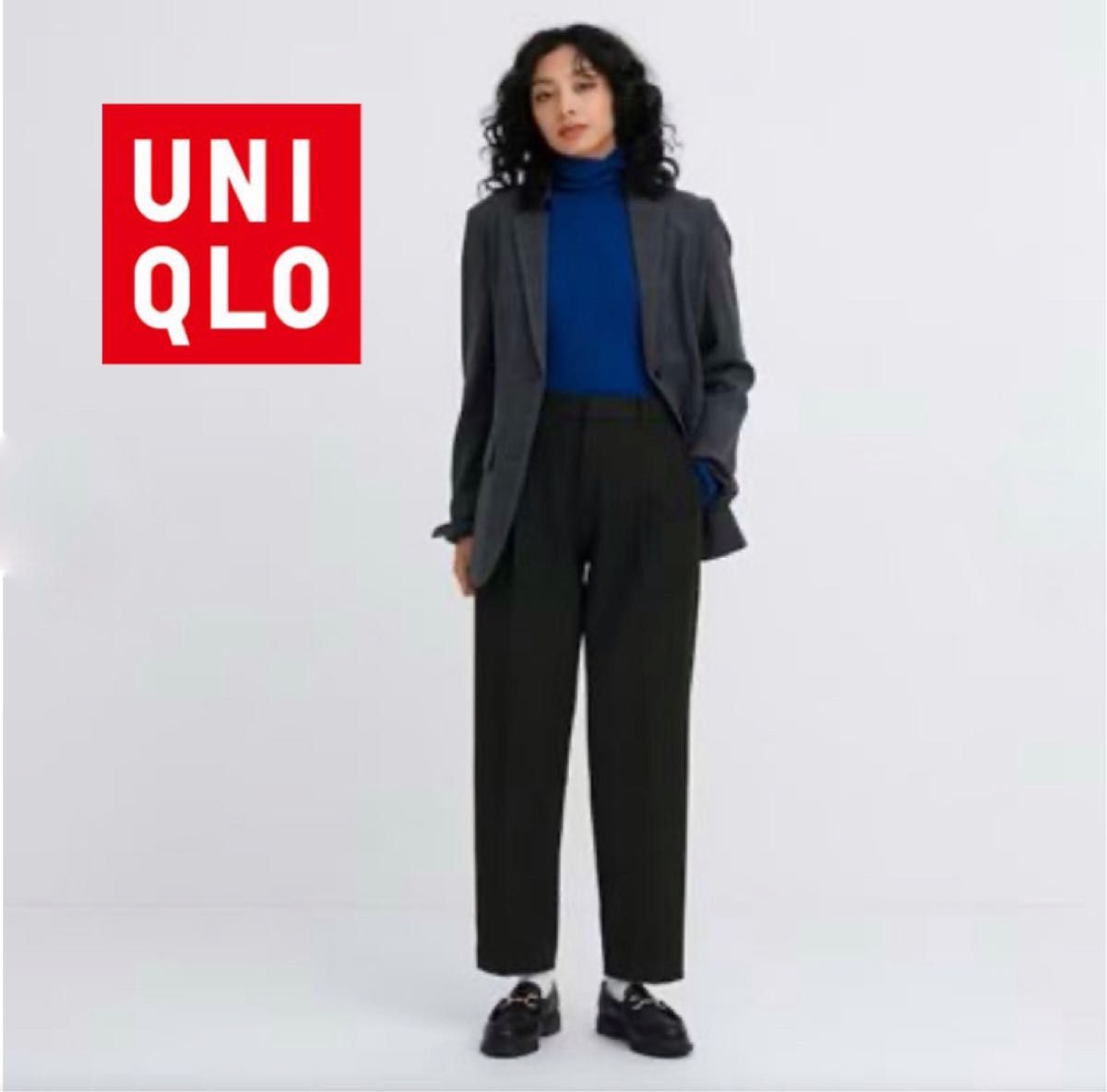 UNIQLO ユニクロ　ヒートテックタックテーパードパンツ　XL 新品　ブラック