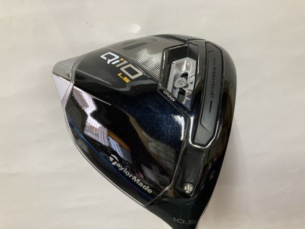 【中古 美品】テーラーメイド TaylorMade Qi10 LS ドライバー 10.5度 Diamana SILVER TM50 フレックスSの画像1