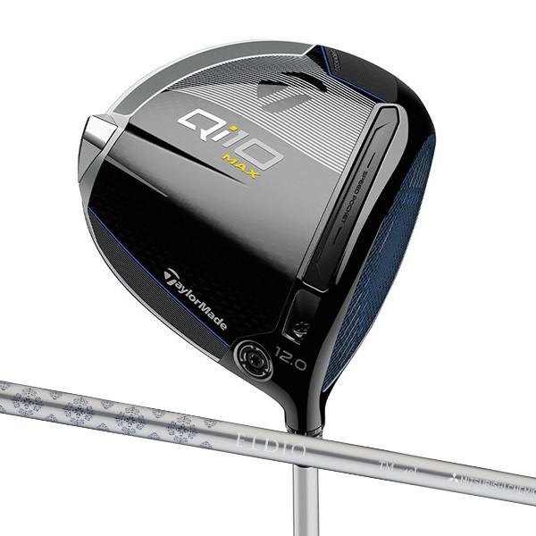 【新品】テーラーメイド TaylorMade Qi10 Max レディース ドライバー 12度 ELDIO TM40 フレックスA_画像1