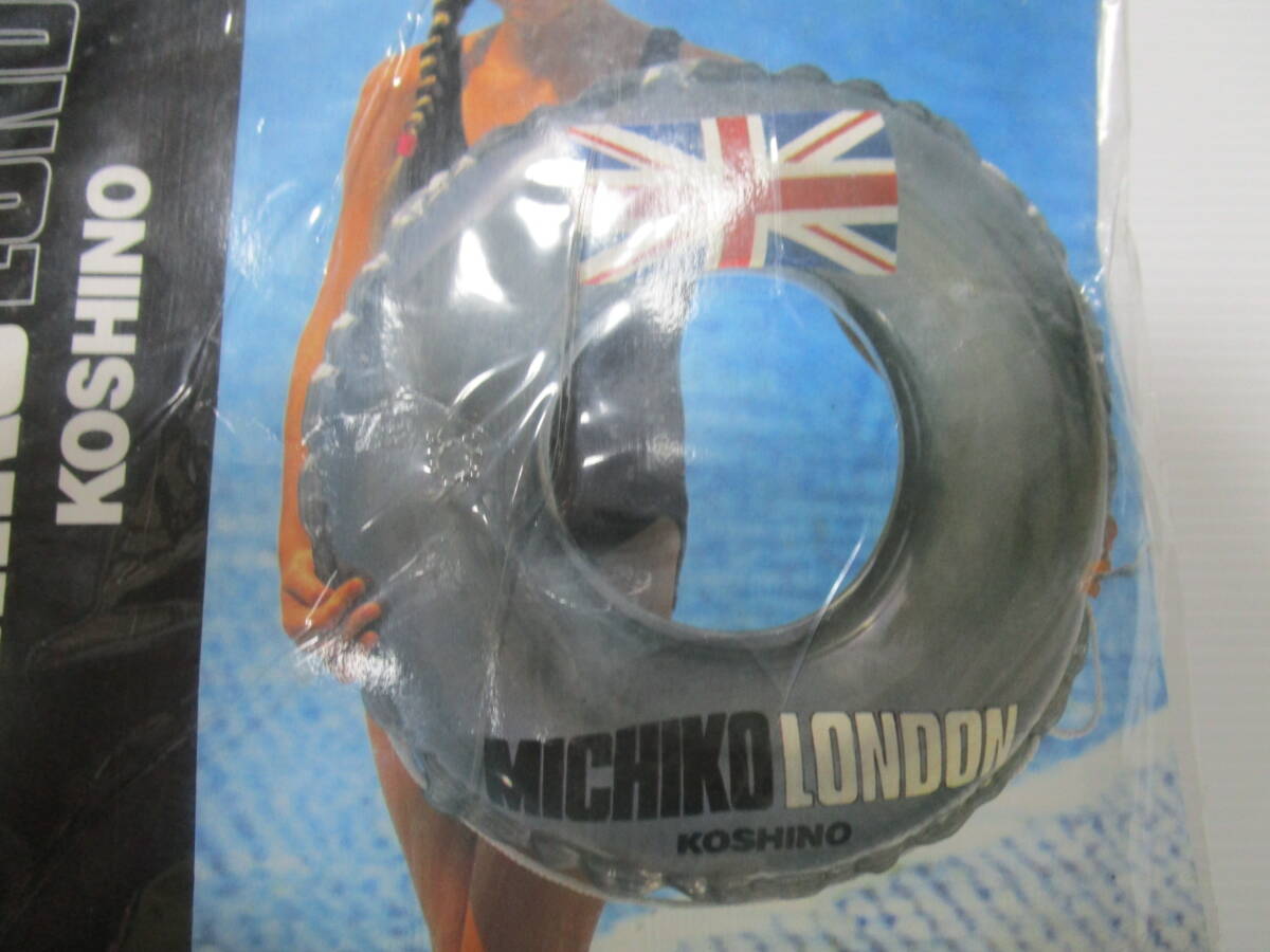 返品不可 １００円スタート ７５ｃｍ MICHIKO LONDON うきわ 新品の画像2