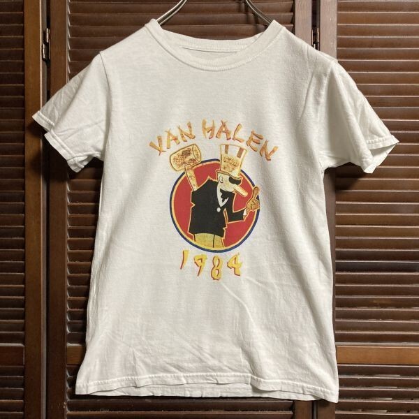YFF ★1円スタート☆ 古着 バンド Tシャツ ヴァンヘイレン ライブ ツアー VAN HALEN / 80s 90s ビンテージ vintage_画像2