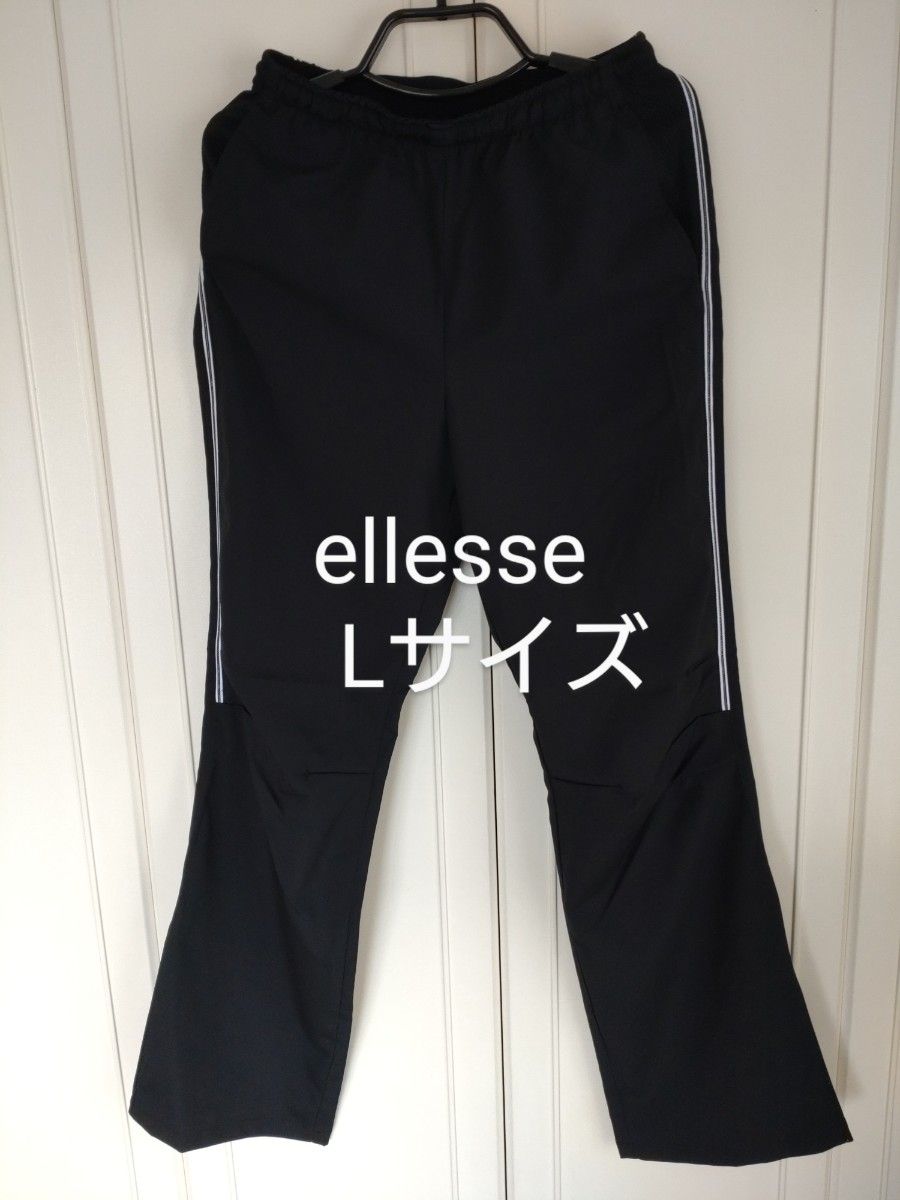 エレッセ／ellesse　ロングパンツ　レディースL★ブラック