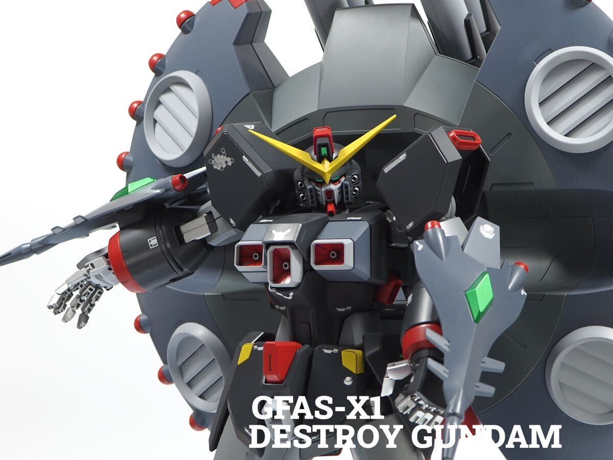 HG 1/144 デストロイガンダム 全塗装　完成品 徹底塗り分け　ガンダムSEED DESTINY 一円スタート　1円スタート　hgce ラスト1_画像1