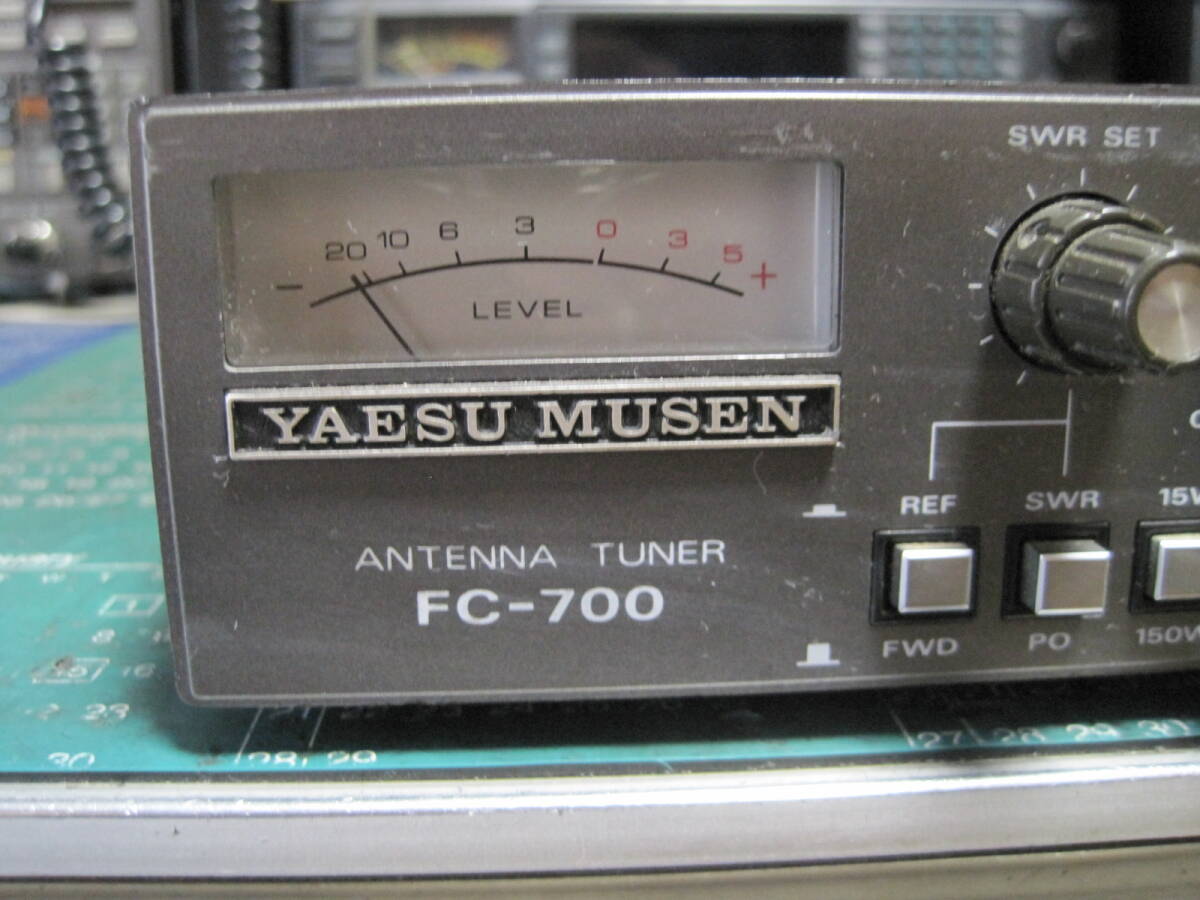 HF アンテナチューナー FC-700 Yahoo!オークション - YAESU FC-700 アンテナチューナー 難あり