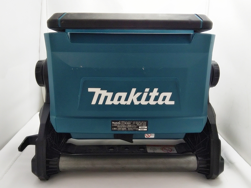 B24-417 makita マキタ ML008G 充電式スタンドライト 本体 電源コード付き AC100V 40Vmax 14.4V/18V ※AC電源にて点灯確認済の画像4