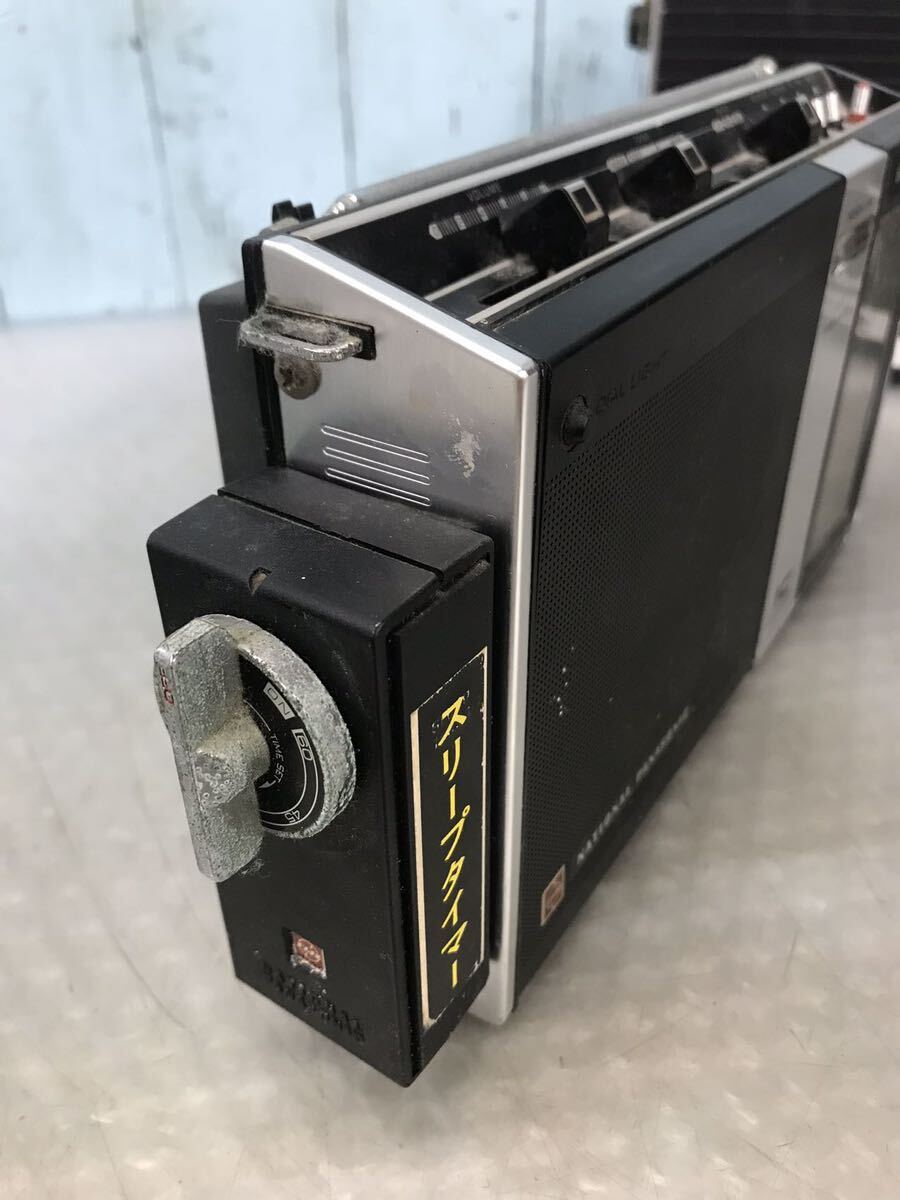 National Panasonic ラジオ　RF-868D/RF-858 計2台　まとめ　ジャンク　（80s）_画像6