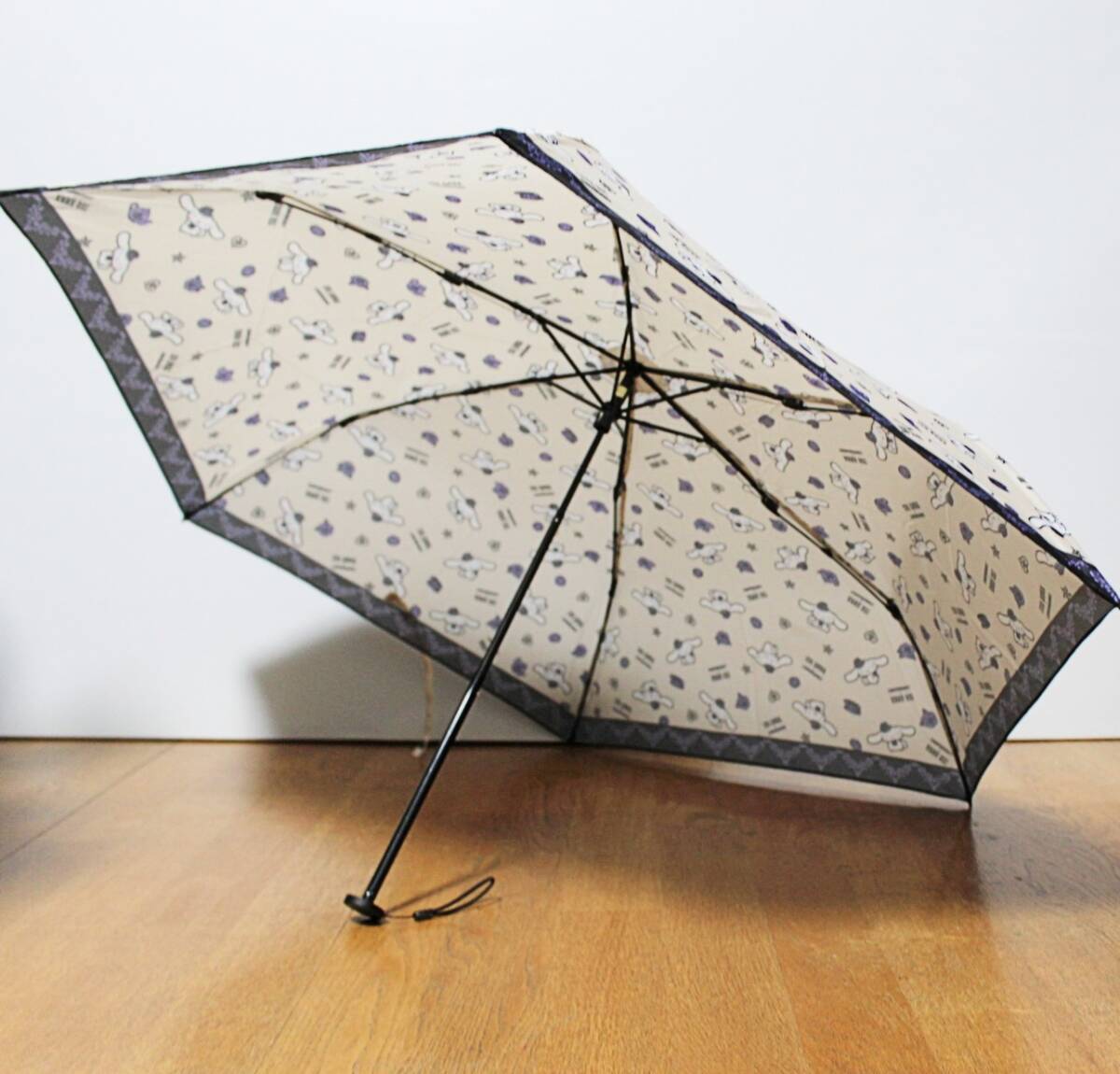 新品 アナスイ × シナモロール コラボレーションデザインB 晴雨兼用 折り畳み傘　Ｋ3412