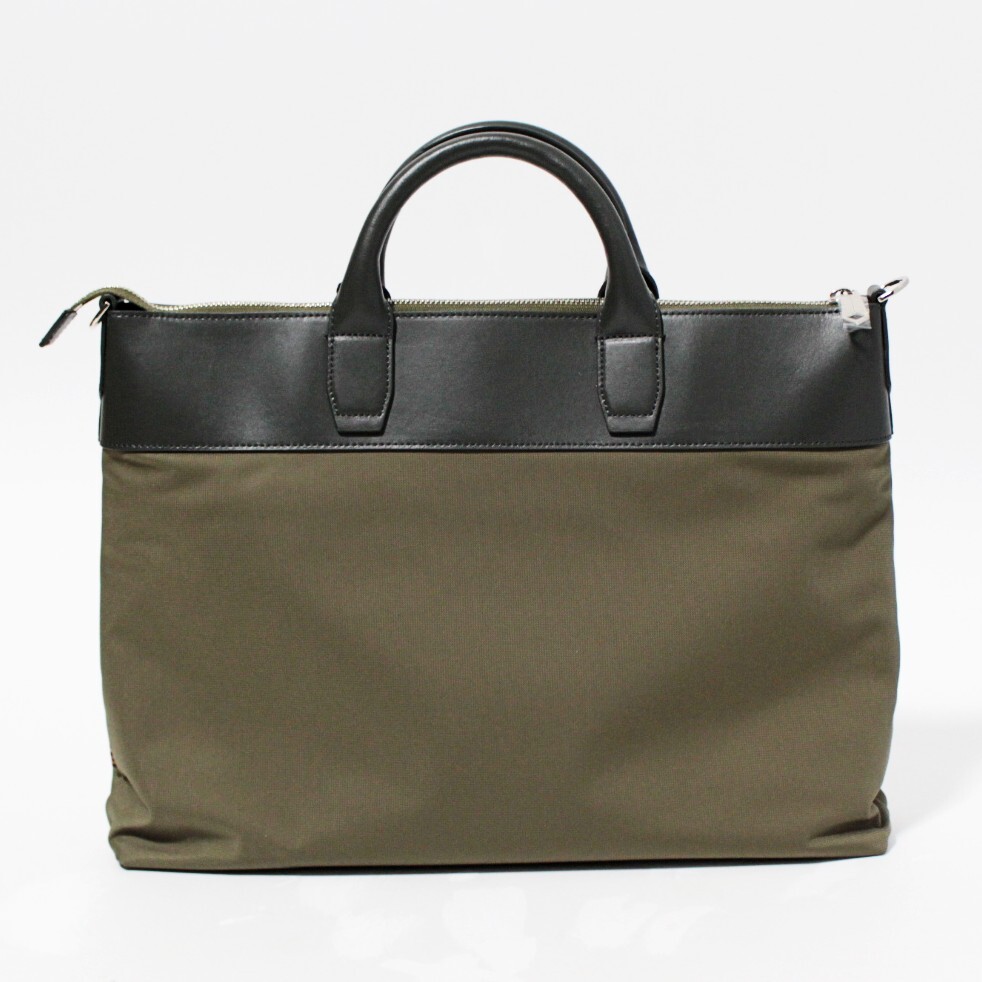  new goods Paul Smith 2WAY inside side gradation shoulder bag business bag khaki K3442
