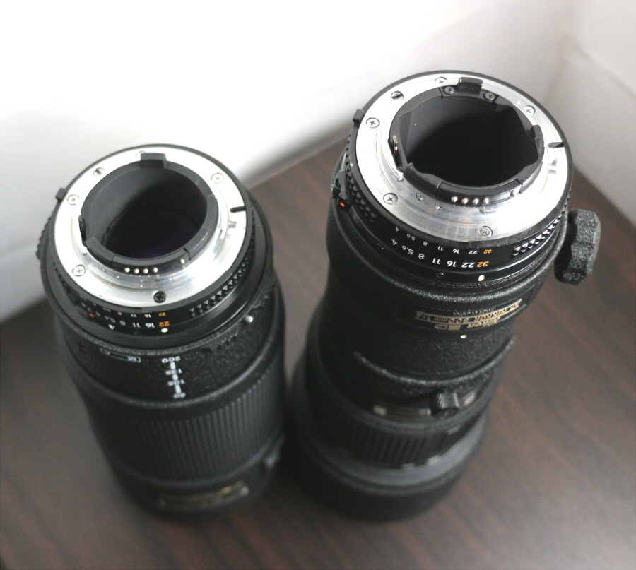 ニコン 望遠ズームレンズ２点 Nikon AF Nikkor ED 80-200mm F2.8D/ Nikon AF ED 300mm F4の画像4