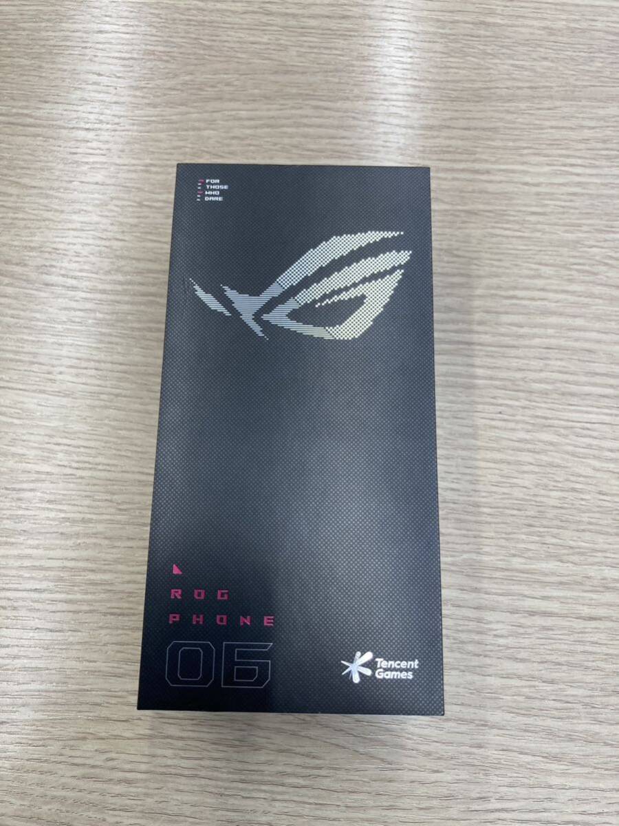 SIMフリー ASUS ROG Phone 6 128GB ほぼ未使用 初期化済み の画像1