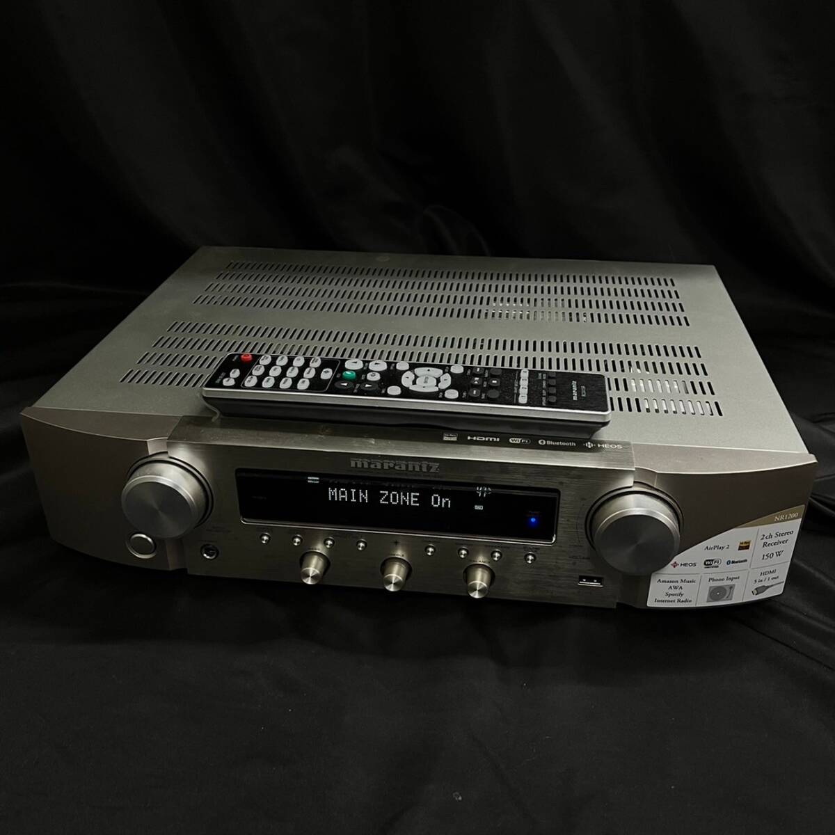 ACK355T Marantz NR1200 プリメインアンプ 2022年製 音響機材 オーディオ マランツ_画像1