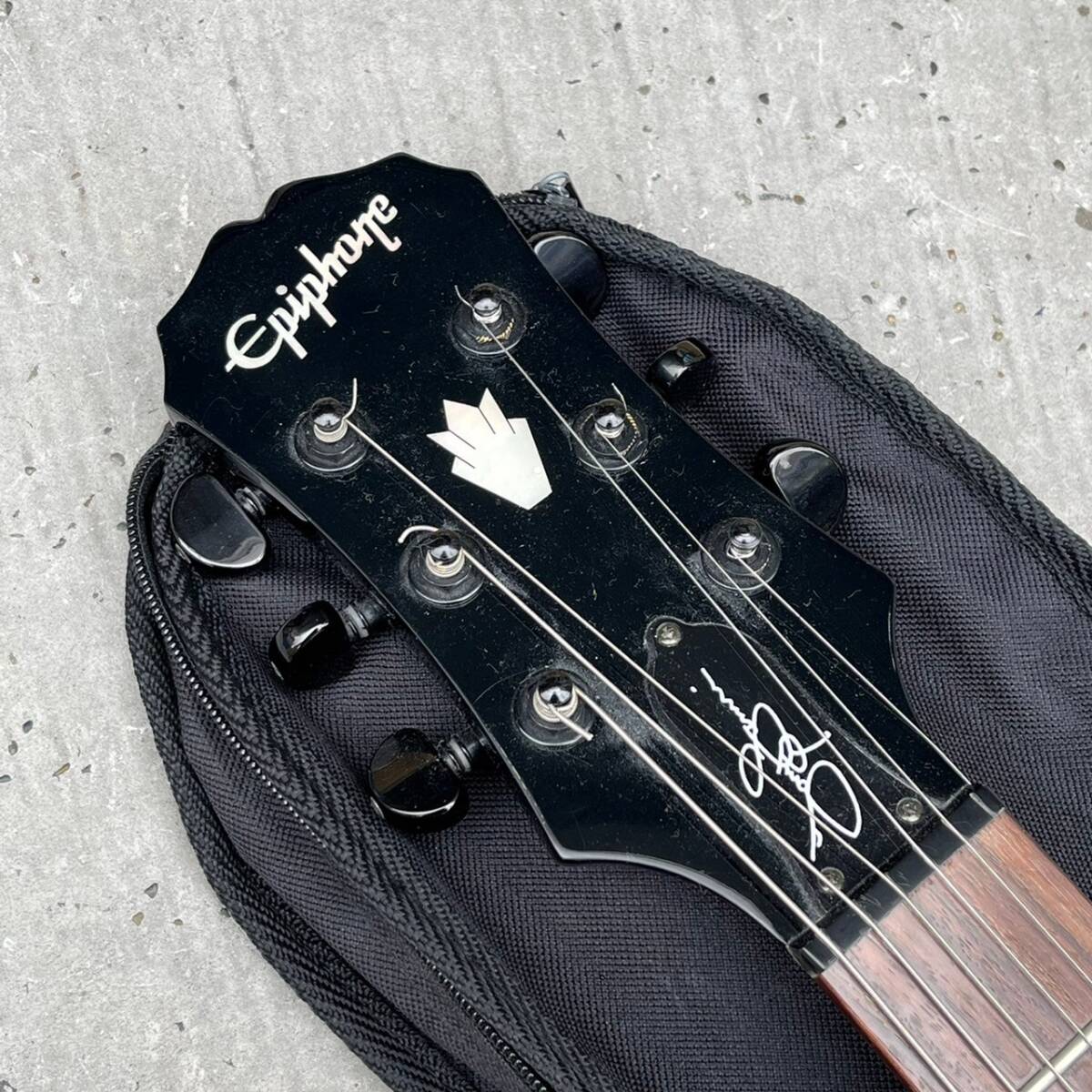 ACK085H Epiphone エピフォン エレキギター ソフトケース付の画像4