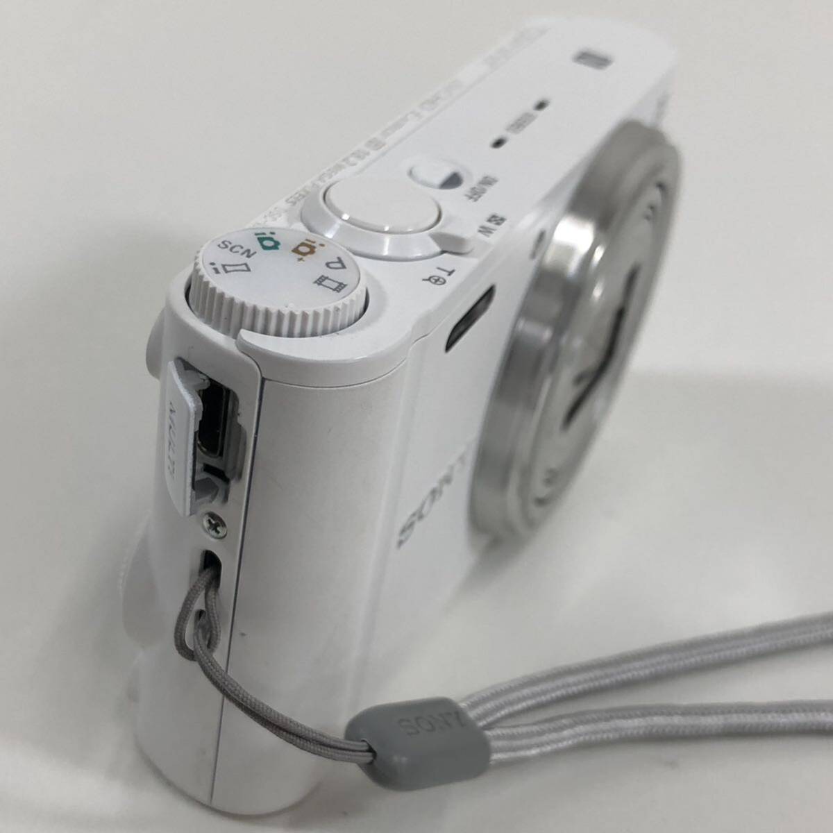 W※ ソニー SONY サイバーショット Cyber-shot DSC-WX350 Wi-Fi コンパクトデジタルカメラ コンデジ ホワイト 説明書付き 通電確認済み_画像4