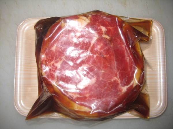 味付ラム肉（ジンギスカン）1ｋｇ_3mmでスライスしています。