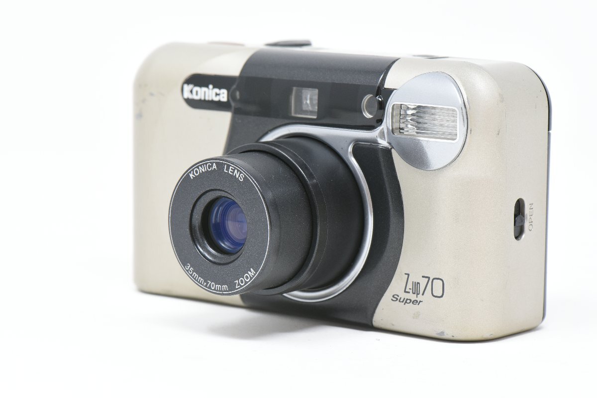 Konica Z-up 70 Super 35mm Compact Film Camera ※通電確認済み、現状渡しの画像3
