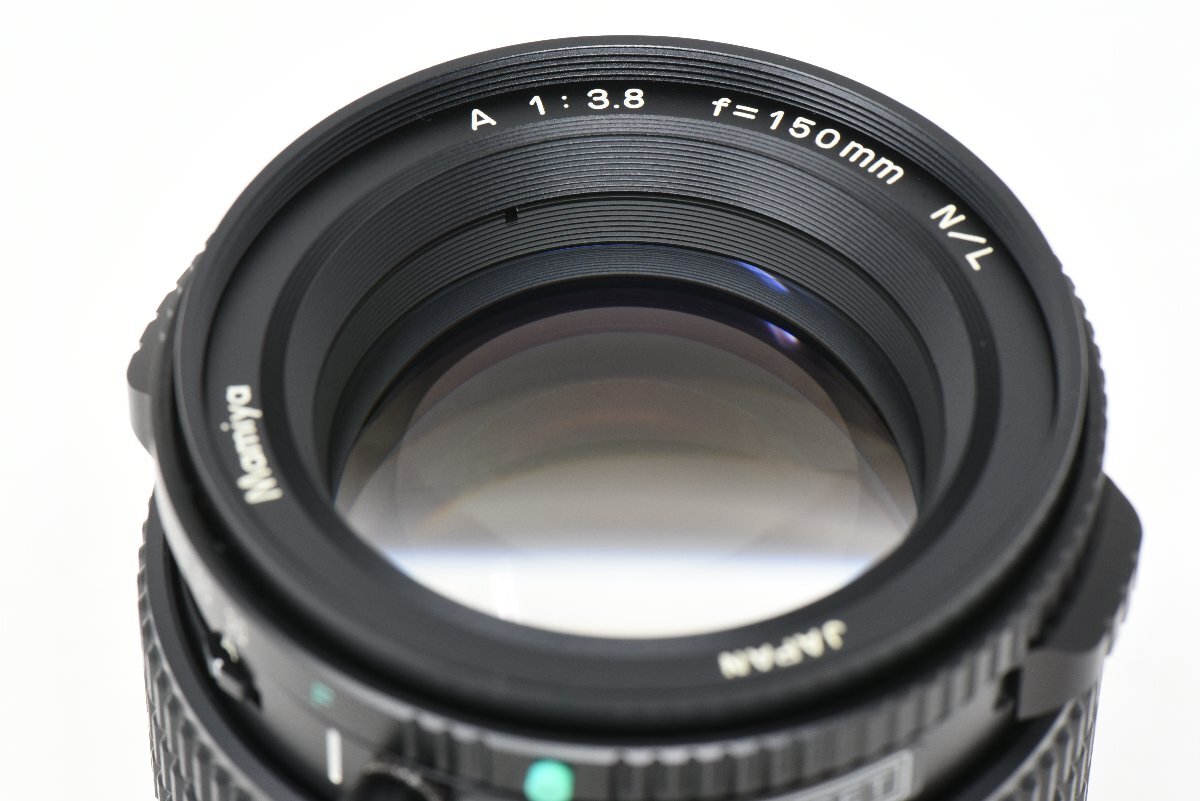 Mamiya A 150mm f/3.8 N/L Leaf Shatter Lens medium size camera 645 series for * operation verification ending, present condition delivery 