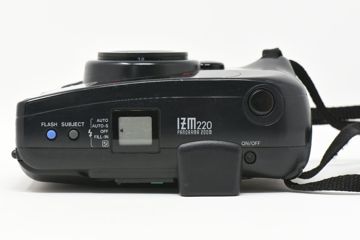 Released in 1991 / OLYMPUS IZM 220 PANORAMA ZOOM Compact 35mm Film Camera ※動作確認済み、現状渡しの画像3