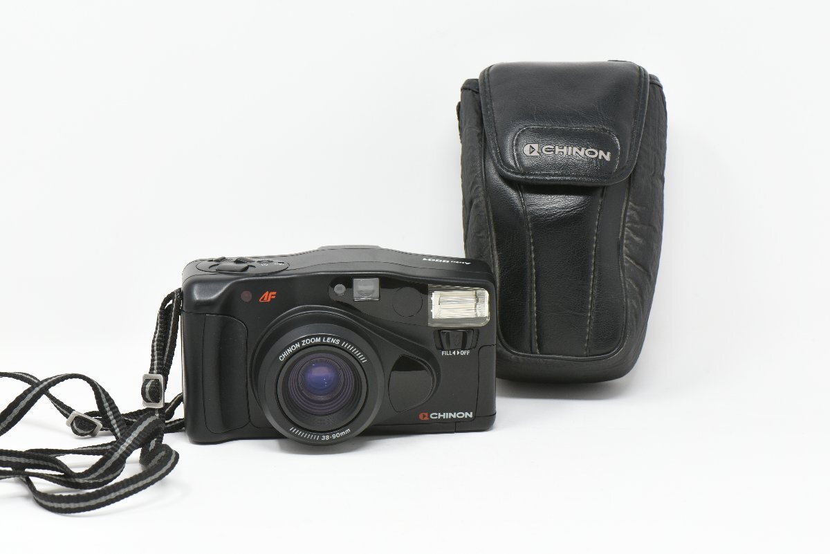 CHINON AUTO 5501 Compact 35mm Film Camera ※通電確認済み、現状渡しの画像1