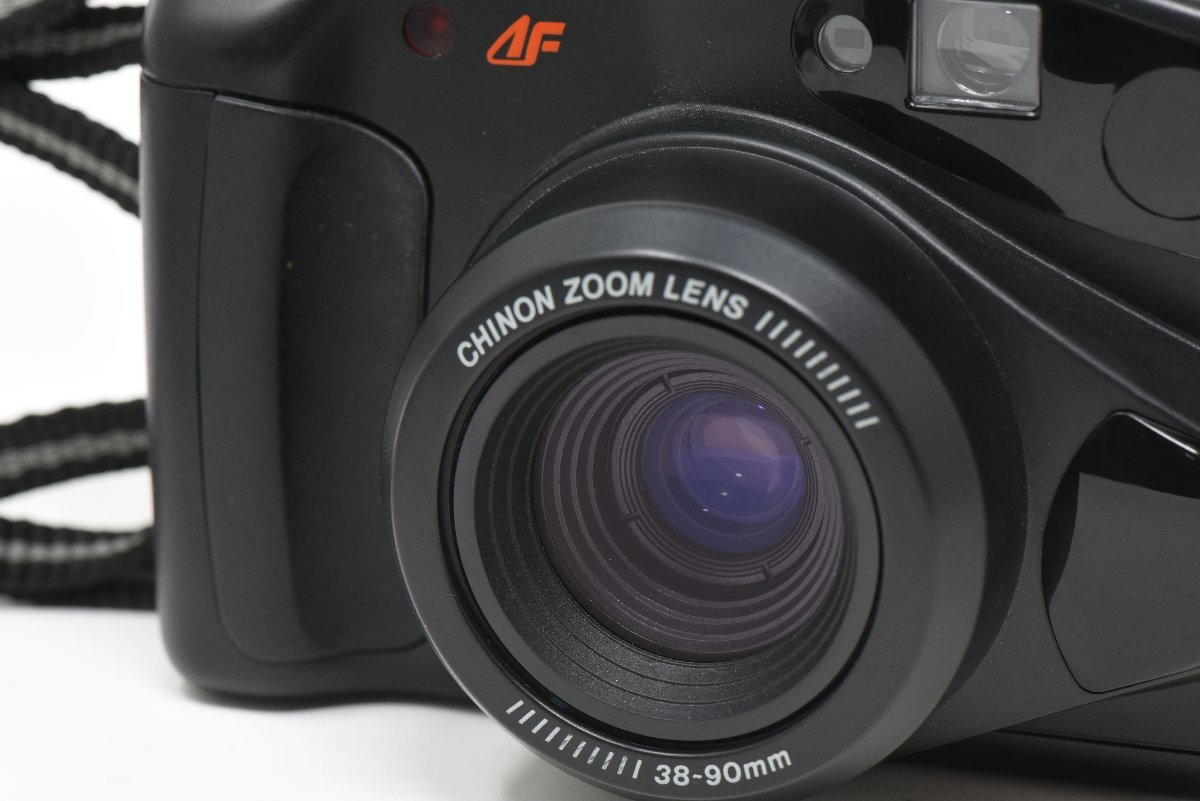 CHINON AUTO 5501 Compact 35mm Film Camera ※通電確認済み、現状渡しの画像9