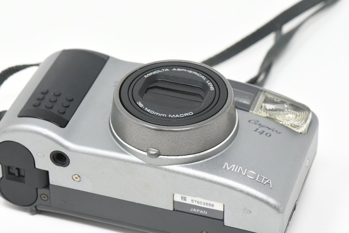 Released in 1995 / MINOLTA Capios 140 Compact 35mm Film Camera ※通電確認済み、現状渡し_画像5