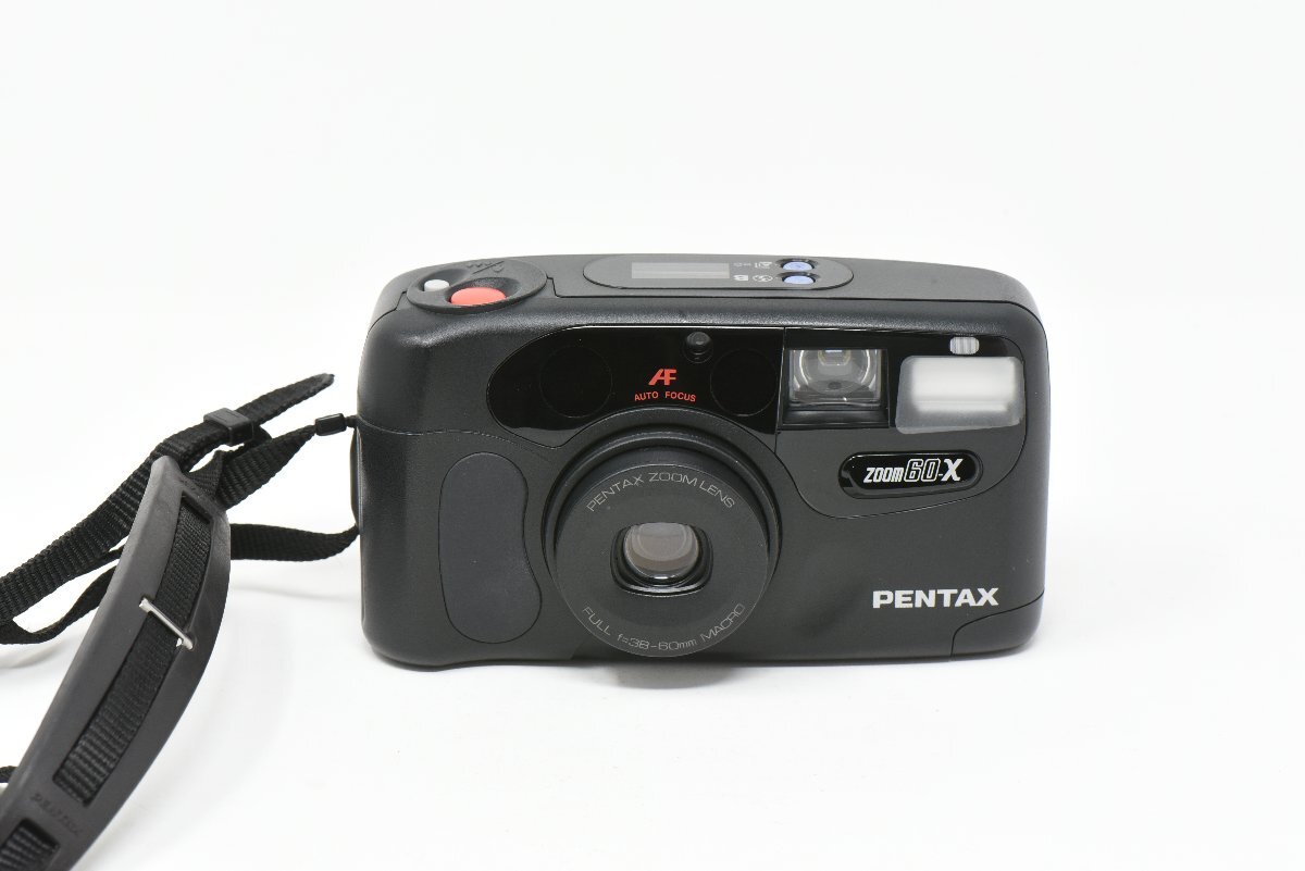 Released in 1991 / PENTAX ZOOM 60-X Compact 35mm Film Camera ※通電確認済み、現状渡しの画像1