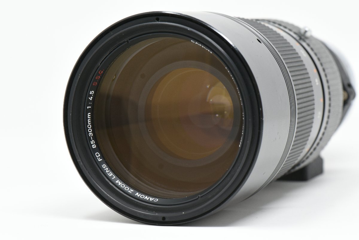 Released in 1974 / Canon FD 85-300mm f/4.5 S.S.C. ZOOM LENS ※動作確認済み、現状渡し_画像4