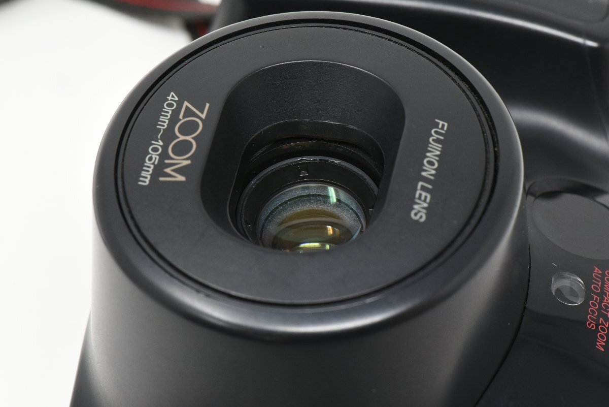 FUJI ZOOM CARDIA 2000 DATE Compact Film Camera / FLASH 付き ※通電確認済み、現状渡しの画像9