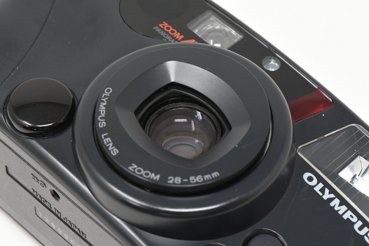 Released in 1991 / OLYMPUS IZM 220 PANORAMA ZOOM Compact 35mm Film Camera　※動作確認済み、現状渡し_画像7