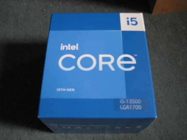 インテル Intel Core i5 13500 BOX　新品未開封　送料無料 ⑤_画像1