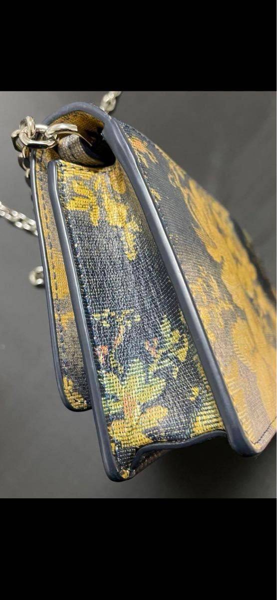 Maison Margiela /花柄 チェーンウォレット ショルダーバッグ Maison Margiela /花柄 チェーンウォレット ショルダーバッグ