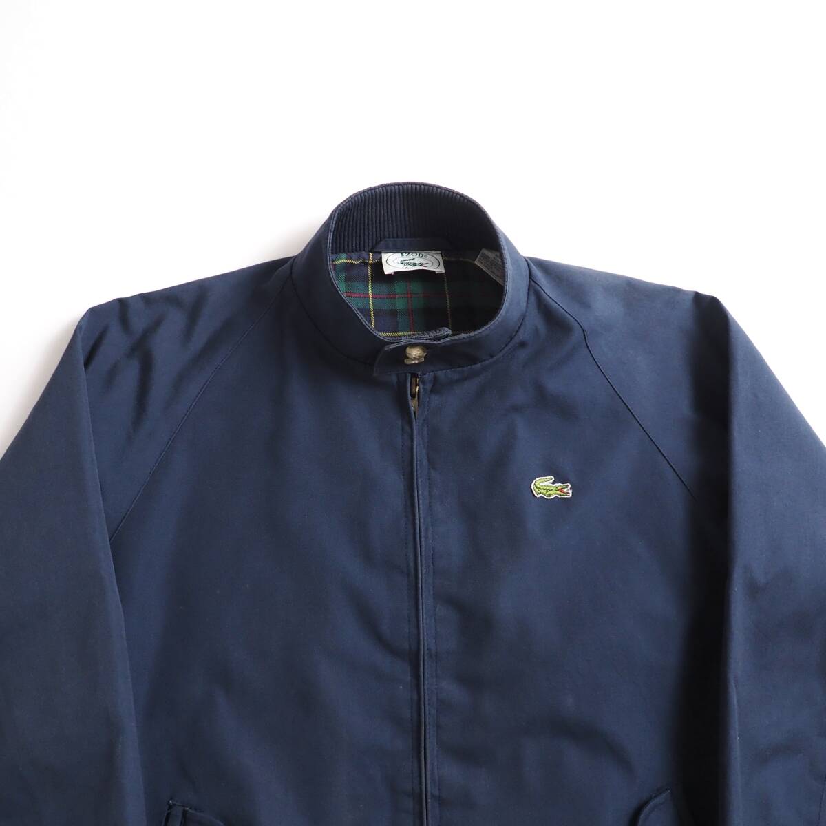 ラコステ Lacoste ブルゾン スイングトップ ネイビー 裏地 ラコステ Lacoste ブルゾン スイングトップ ネイビー 裏地