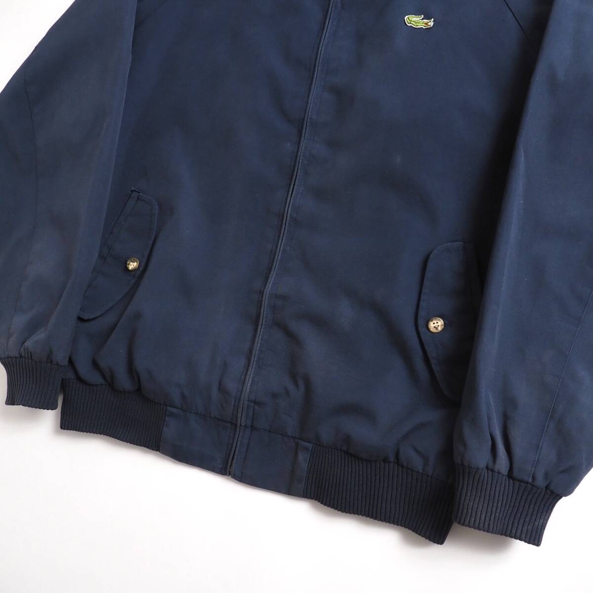 ラコステ Lacoste ブルゾン スイングトップ ネイビー 裏地 ラコステ Lacoste ブルゾン スイングトップ ネイビー 裏地
